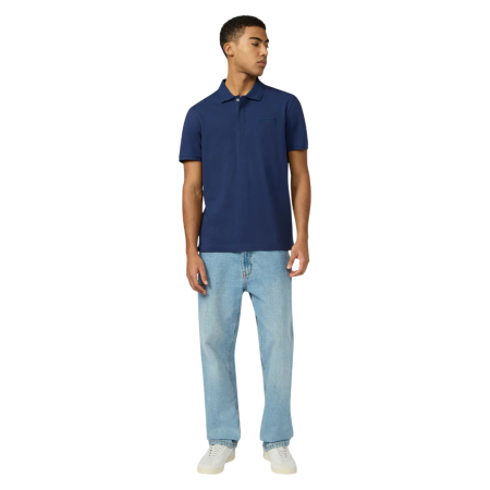 Polo Champion Sportswear con Logo Bordado "Cobalt Blue"