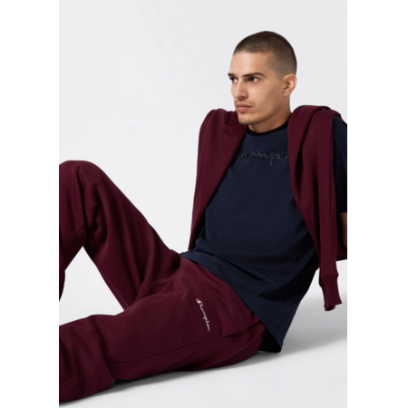 Champion MEN’S STRAIGHT HEM FLEECE PANTS ICONS "BURGUNDY"