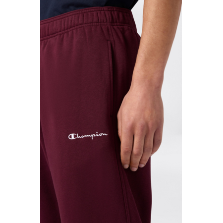 Champion MEN’S STRAIGHT HEM FLEECE PANTS ICONS "BURGUNDY"
