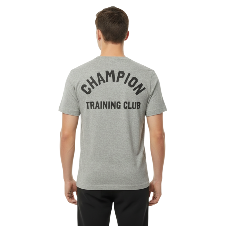 Camiseta Champion Men’s Training Club Logo  "Heather Grey"