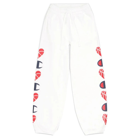 Champion Wn´s  Love Basketball Logo Tape Sleeve Sweatpants "White"