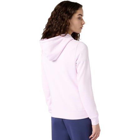 Champion Women's Fleece Hooded Sweatshirt Script Logo "Pink"