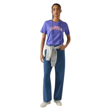Camiseta Champion Mujer Graphic Logo  "Purple"