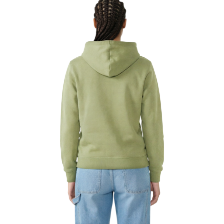 Sudadera Champion Mujer con Gráfico Logo "NY" Interior Afelpado "Avocado"