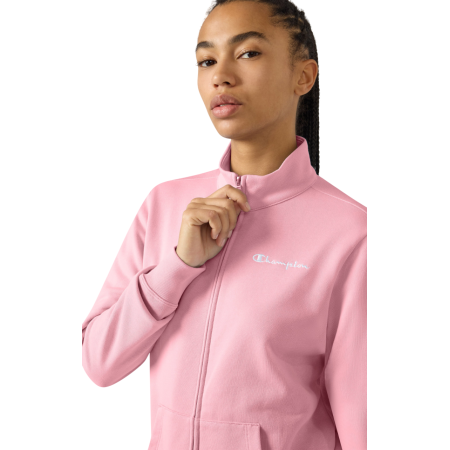 Chaqueta con Cremallera Champion Women’s Lightweight  Logo Icons "Pink"