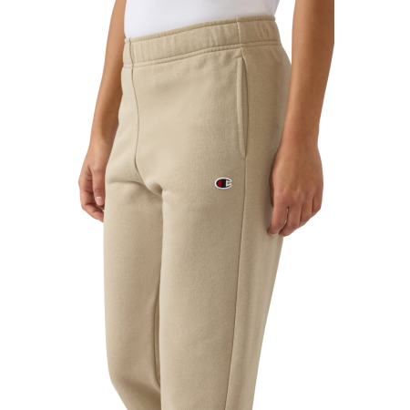 Pantalón recto ligero mujer Champion Icons "Beige"