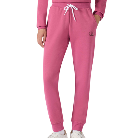 Pantalón Mujer Con puño Champion Graphic Logo C NY Rib  "Silken Raspberry-Pink"