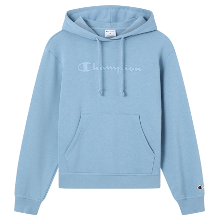 Sudadera Mujer Champion Maxi Logo Hooded Sweatshirt "Steel Blue"