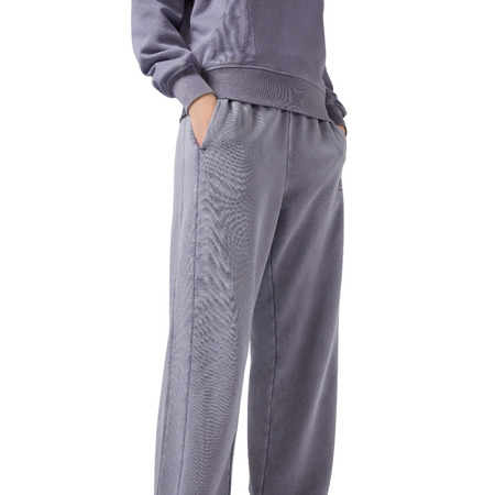 Champion Women's Washed Wide Leg Fleece Pants Icons "Dark Mauve"