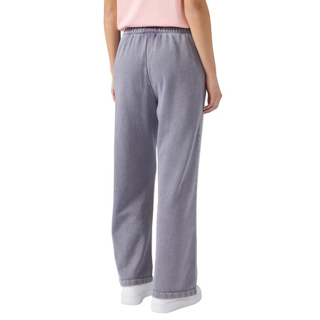 Champion Women's Washed Wide Leg Fleece Pants Icons "Dark Mauve"