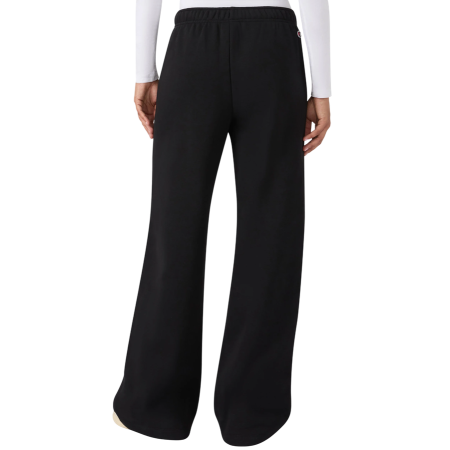 Pantalón Champion Wide Leg de Mujer con Cordón e Interior Afelpado "Black"