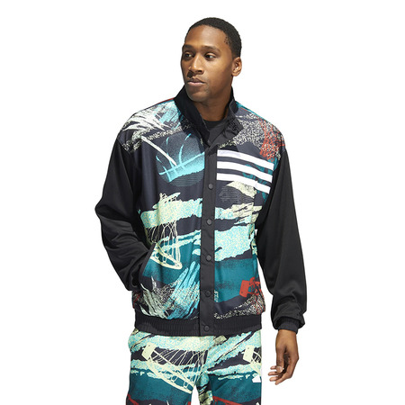 Adidas Chaqueta Moment Basket 3-Stripes