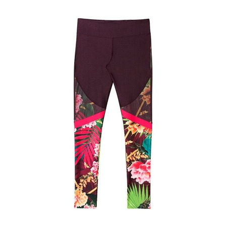 Desigual Blocking Leggings (Granate/Multicolor)