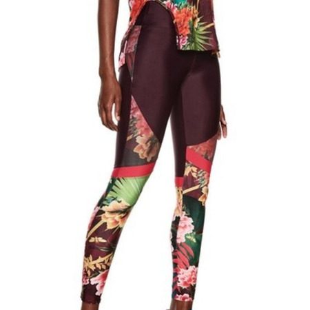 Desigual Blocking Leggings (Granate/Multicolor)