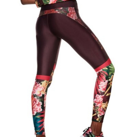 Desigual Blocking Leggings (Granate/Multicolor)