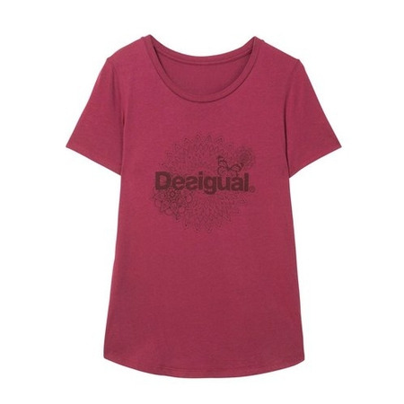 Desigual Essentials Maroon Tank CO T-Shirt