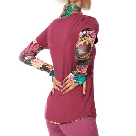 Desigual Essentials Maroon Tank CO T-Shirt