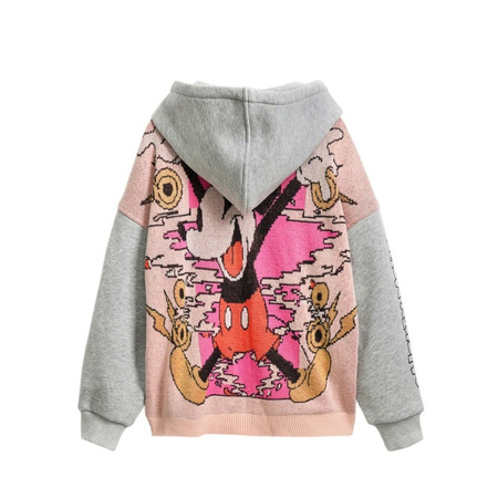 Desigual Hoodie Mickey Mouse "Gray"