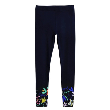 Desigual Leggings flores "Navy"