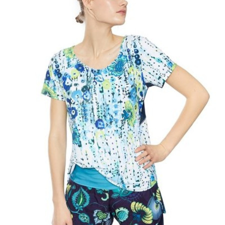 Desigual Luminiscent Overlap T-Shirt