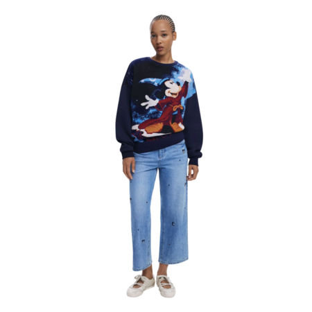 Desigual MICKEY™ FANTASY SWEATSHIRT " Navy Blue"