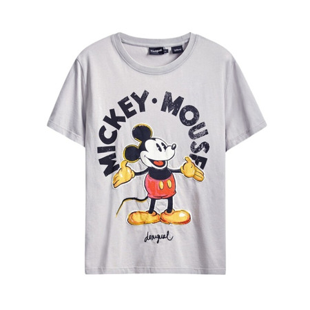 Desigual Mickey Mouse T-shirt "Gray"