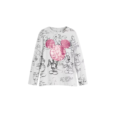 Desigual MICKEY™ SEQUIN T-SHIRT "Grey"