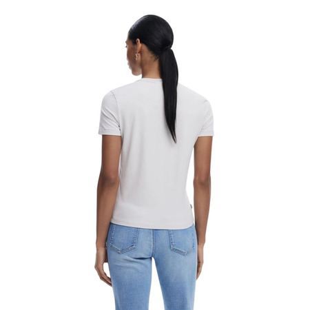 Desigual Plain T-shirt Love "grey"