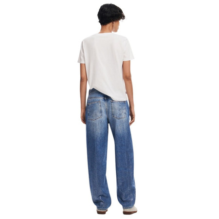 Desigual shiny t-shirt "White"