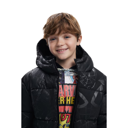 Desigual Kids Spiderman™ Padded Jacket "Black"