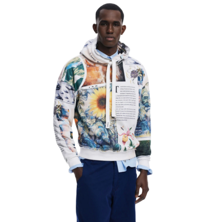 Desigual SUNFLOWER HOODIE  "Multicolor"