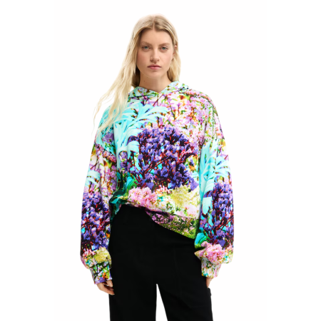 Desigual Sudadera jardín silvestre "Multicolor"