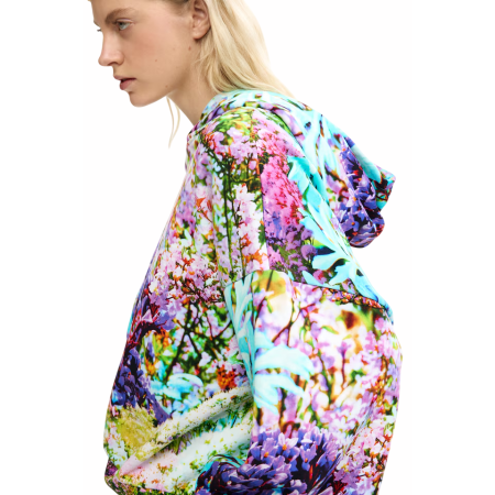 Desigual Sudadera jardín silvestre "Multicolor"