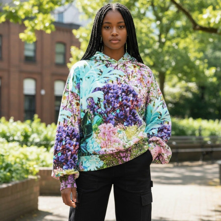 Desigual Sudadera jardín silvestre "Multicolor"
