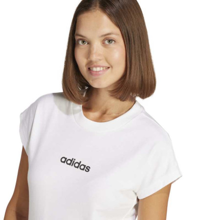 Camiseta Adidas Essentials Linear  "White"