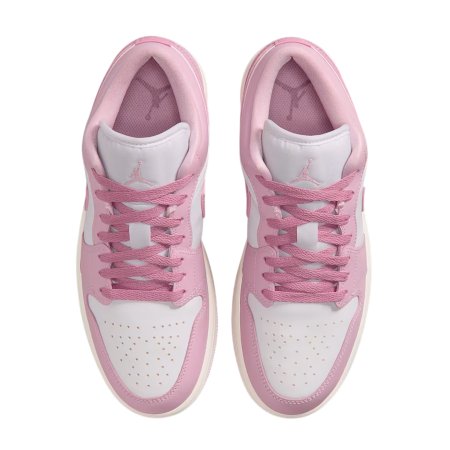 Jordan 1 Low "Iced Carmine White" (Women's)