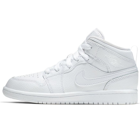 Jordan 1 Mid (PS) Kids "Maxi White"