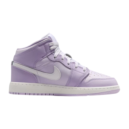 Jordan 1 Mid (GS) "Violet Mist Barely Grape"