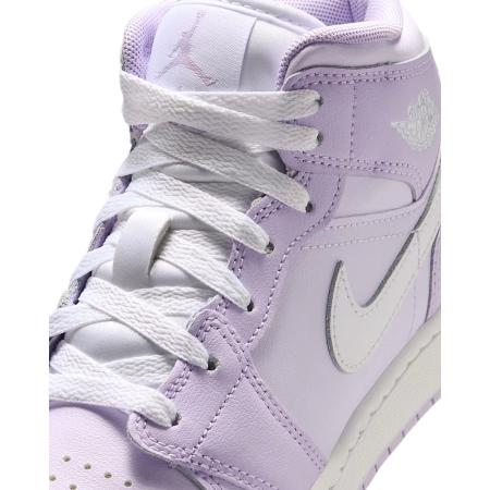 Jordan 1 Mid (GS) "Violet Mist Barely Grape"
