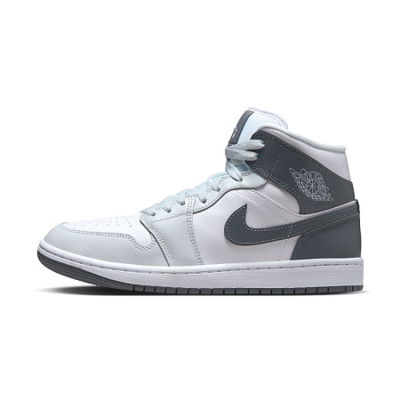 Jordan 1 Mid White "Smoke Grey" (Women's)
