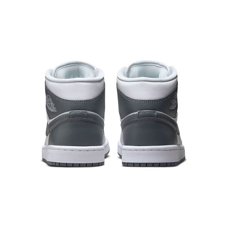 Jordan 1 Mid White "Smoke Grey" (Women's)