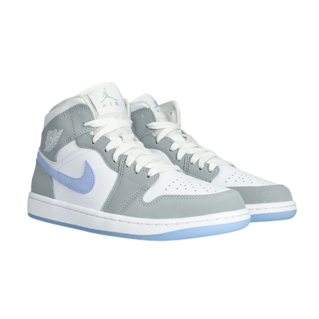 Jordan 1 Mid Wolf "Grey Aluminum" (Women's)