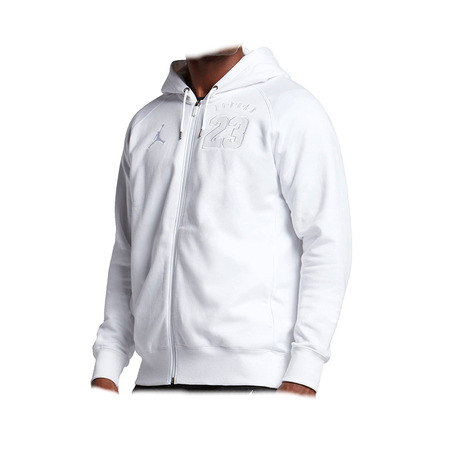 Jordan AJ 6 Fleece Full-Zip Hoodie (100/white)