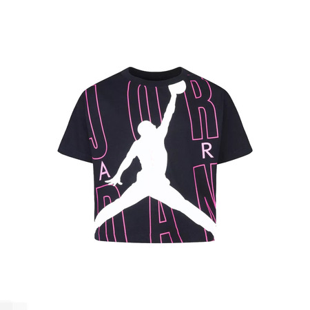 Jordan Girls Blow Out Tee Knit Top "Black"