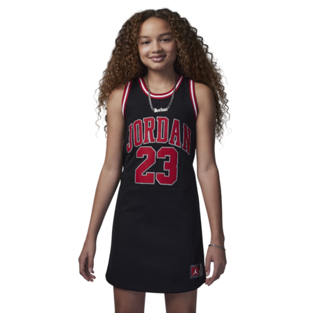 Vestido Tejido Mesh Niña Jordan JDB 23 Jersey Drees "Black"