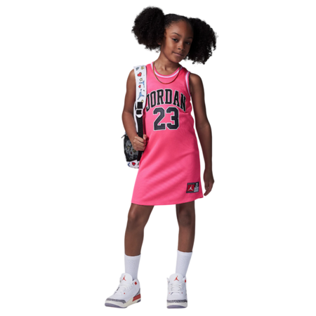 Vestido Tejido Mesh Niña Jordan JDB 23 Jersey Drees "Hyper Pink"