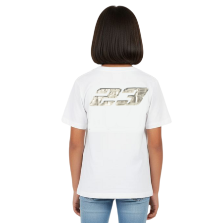 Camiseta Niña/Niño Jordan Girls JDG 23 Shine SS Tee "White"