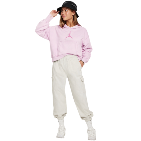 Sudadera Corta Niña Jordan JDG Rebel Rose "Pink Foam"