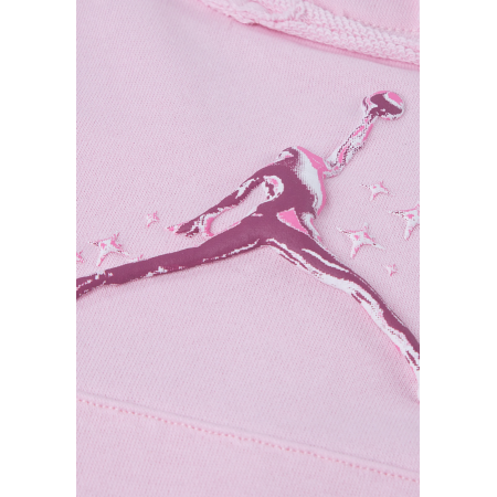 Sudadera Corta Niña Jordan JDG Rebel Rose "Pink Foam"