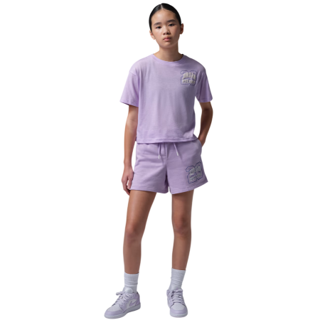 Pantalón Corto Niña Jordan Secret Diary Paperbag "Violet Mist"